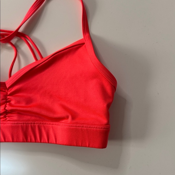 ALO Yoga Women's Red Strappy Bralette - Picture 4 of 8